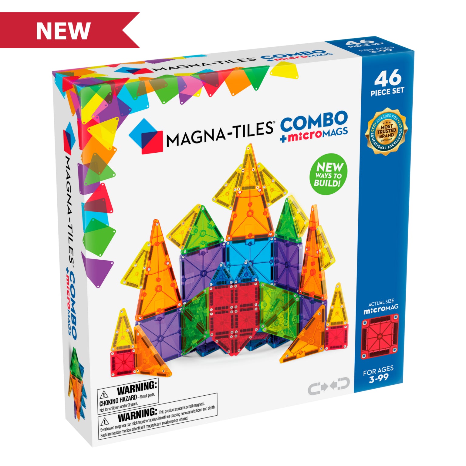 Magna Tiles Combo 46 pc Set