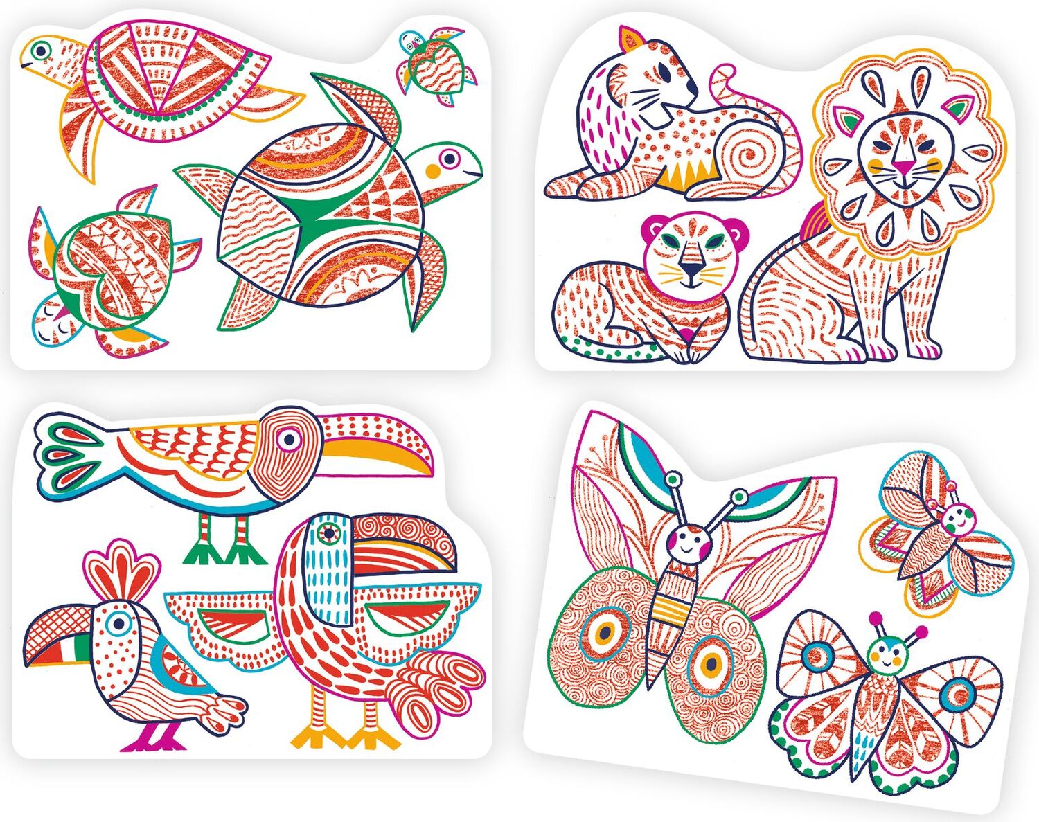 Wild Families Coloring