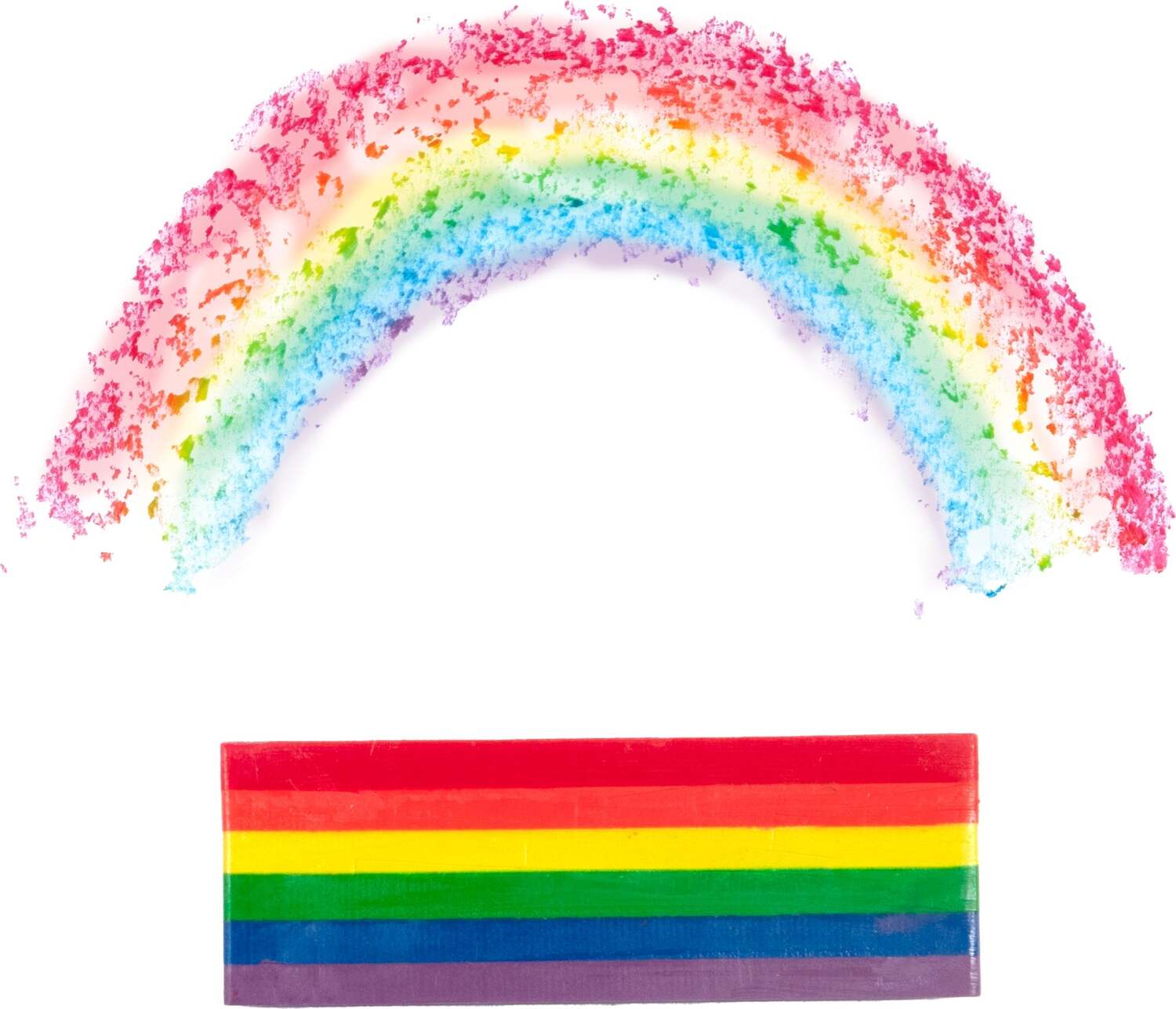 Rainbow Jumbo Crayon