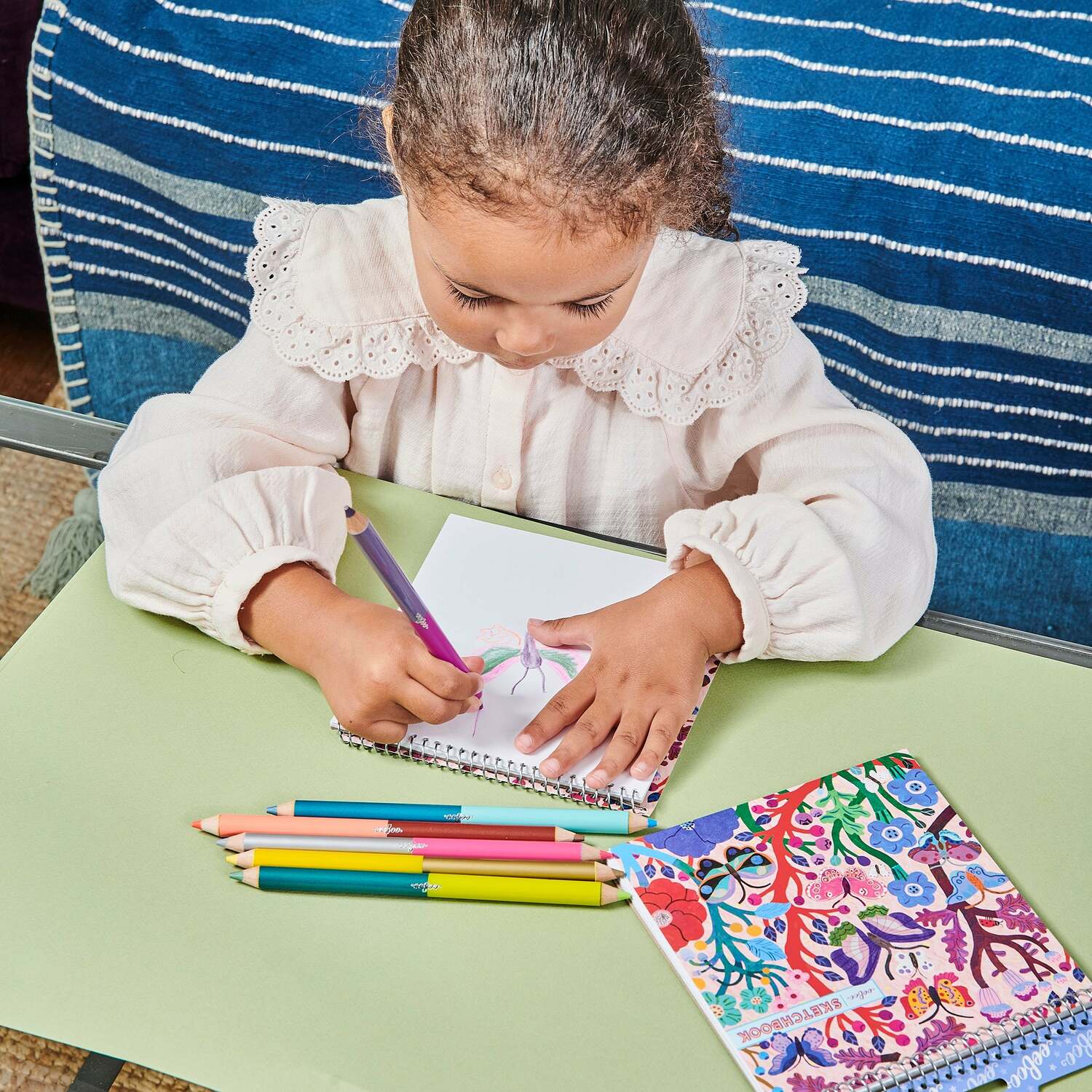 Butterflies Special Pencils (6 JUMBO pencils)