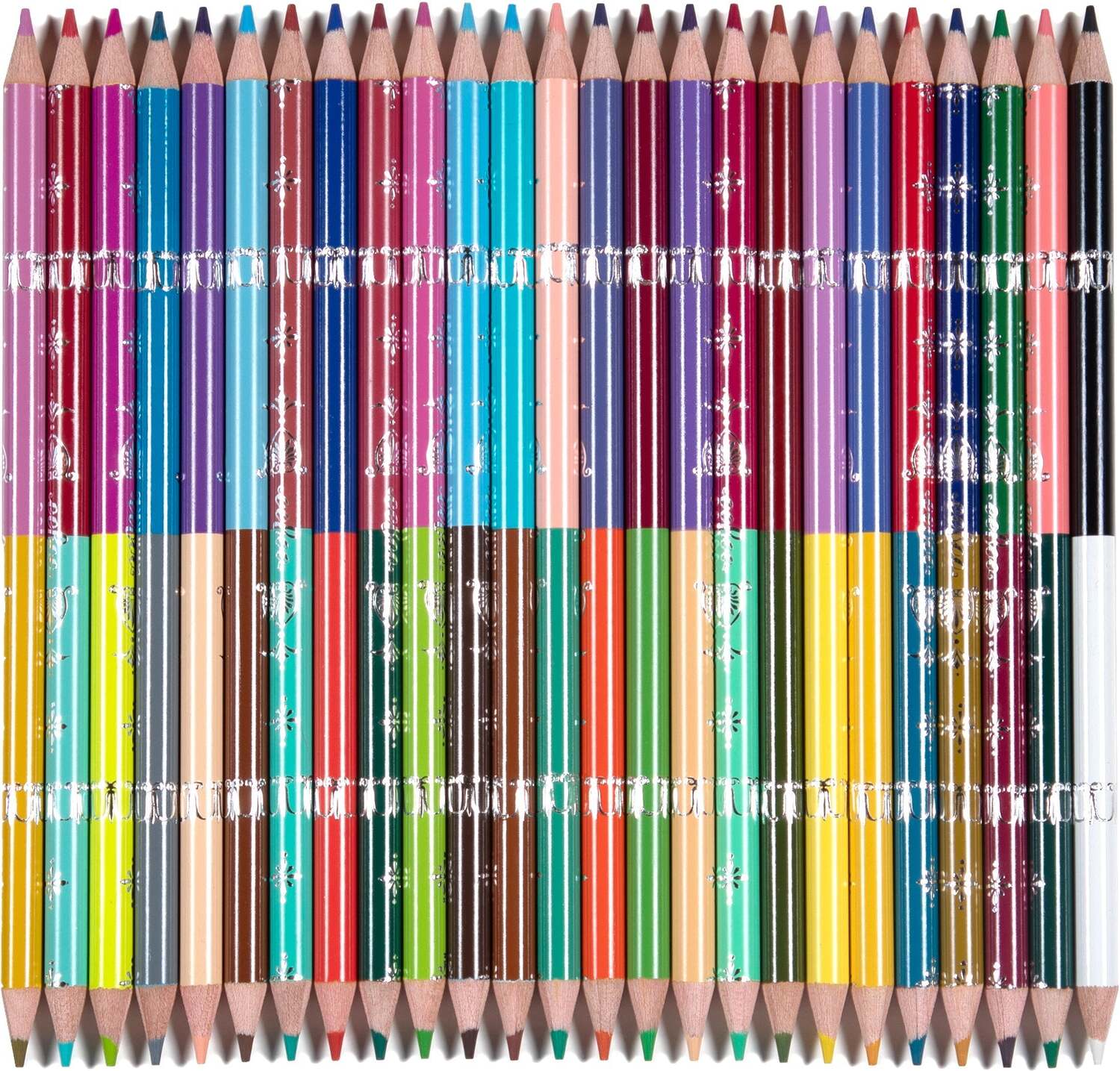Victoria's Pencils (double-sided pencils - 25 pencils, 50 colors)