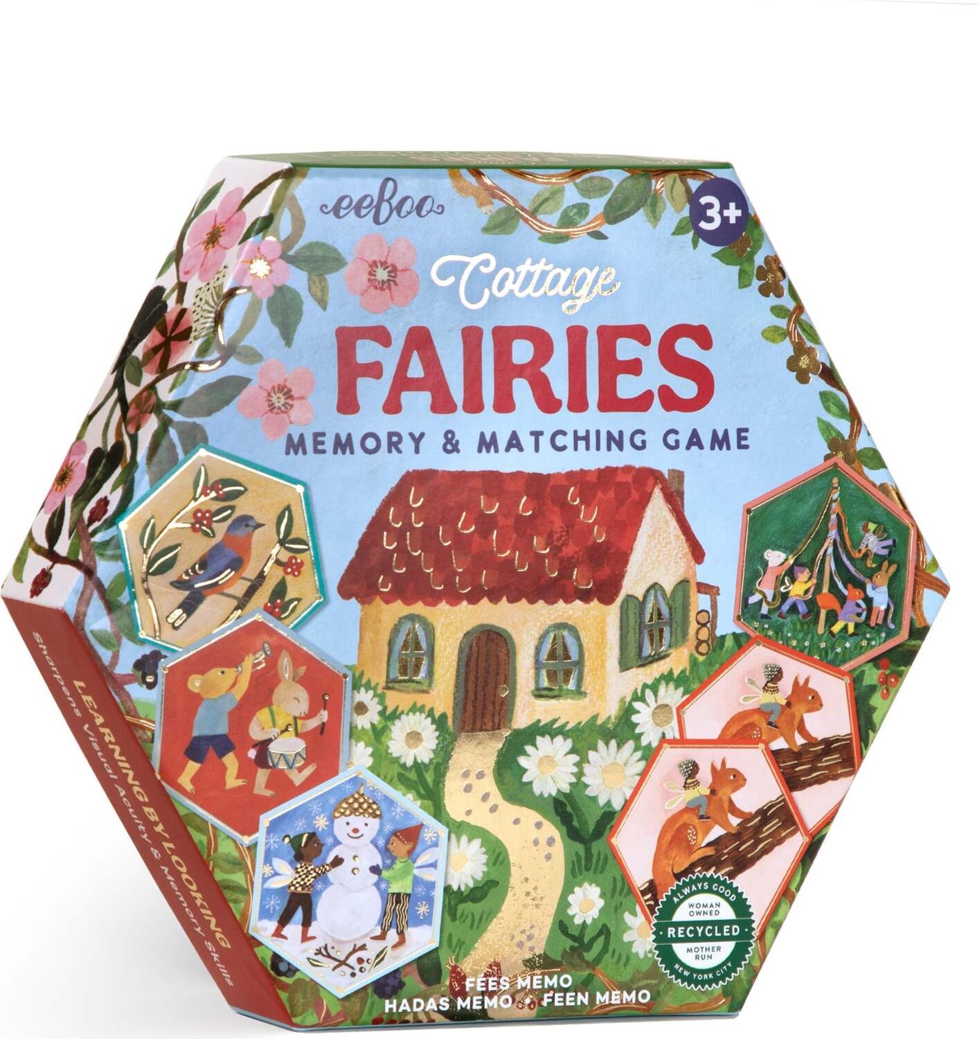 Cottage Fairies (hexagon matching game)