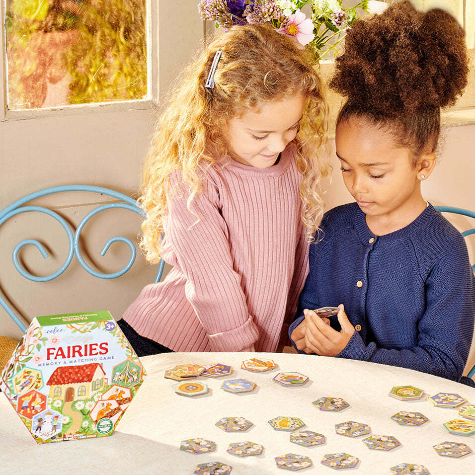 Cottage Fairies (hexagon matching game)