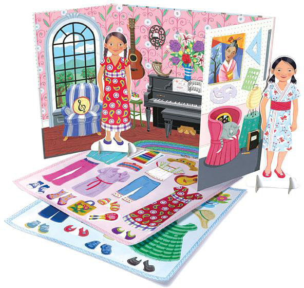 Musician & Artist (paper dolls + dino sets )