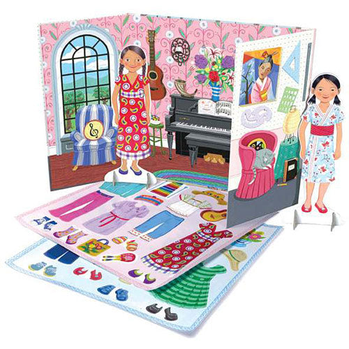 Musician & Artist (paper dolls + dino sets )