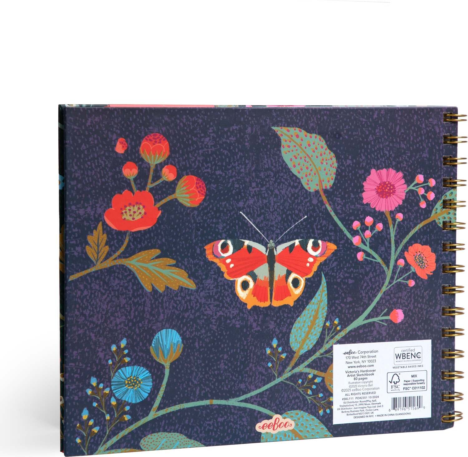 Victoria's Sketchbook (hardcover artist's sketchbook)