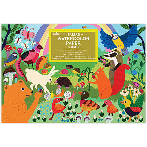 Woodland Rainbow Watercolor Pads