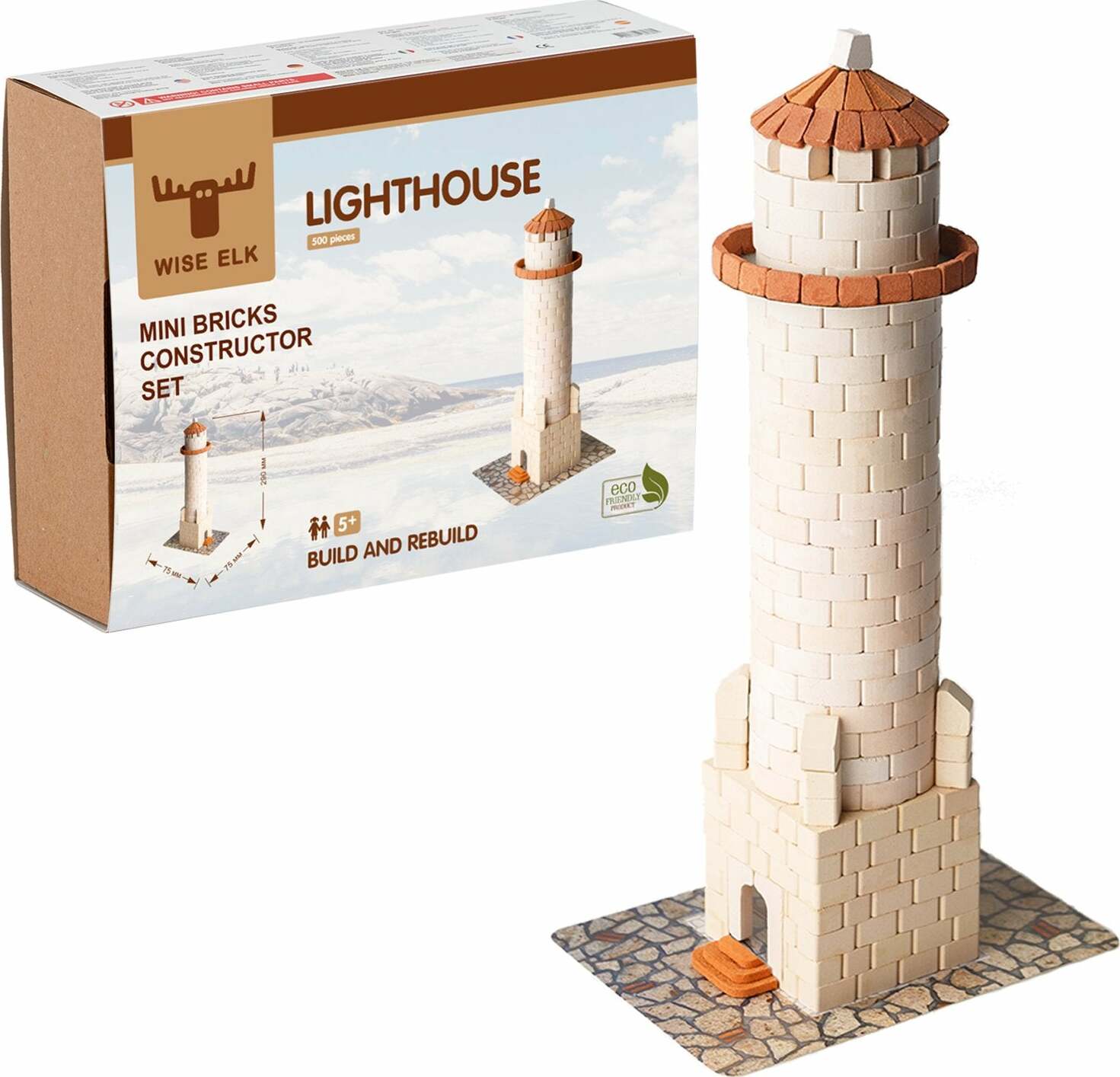 Wise Elk STEM Mini Kit – Lighthouse | 500 pcs