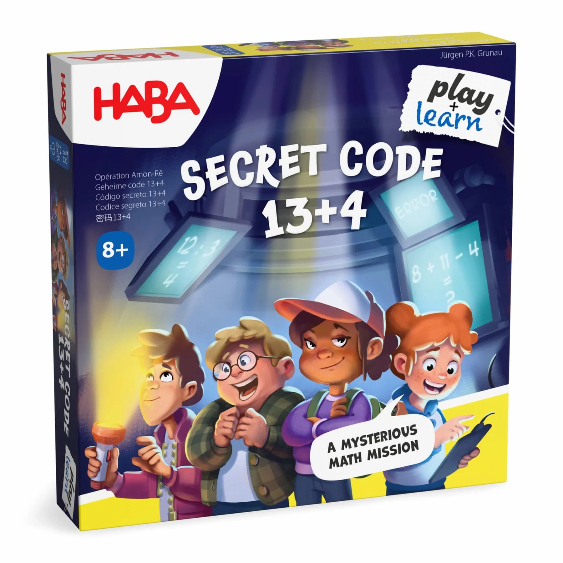 Secret Code 13+4 Math Game