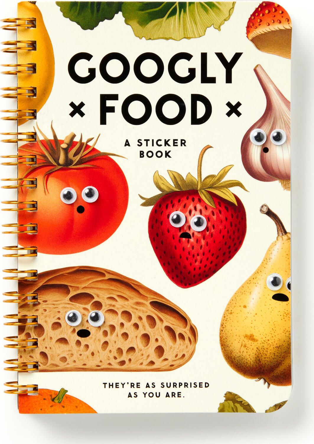 Googly Food Sticker Book