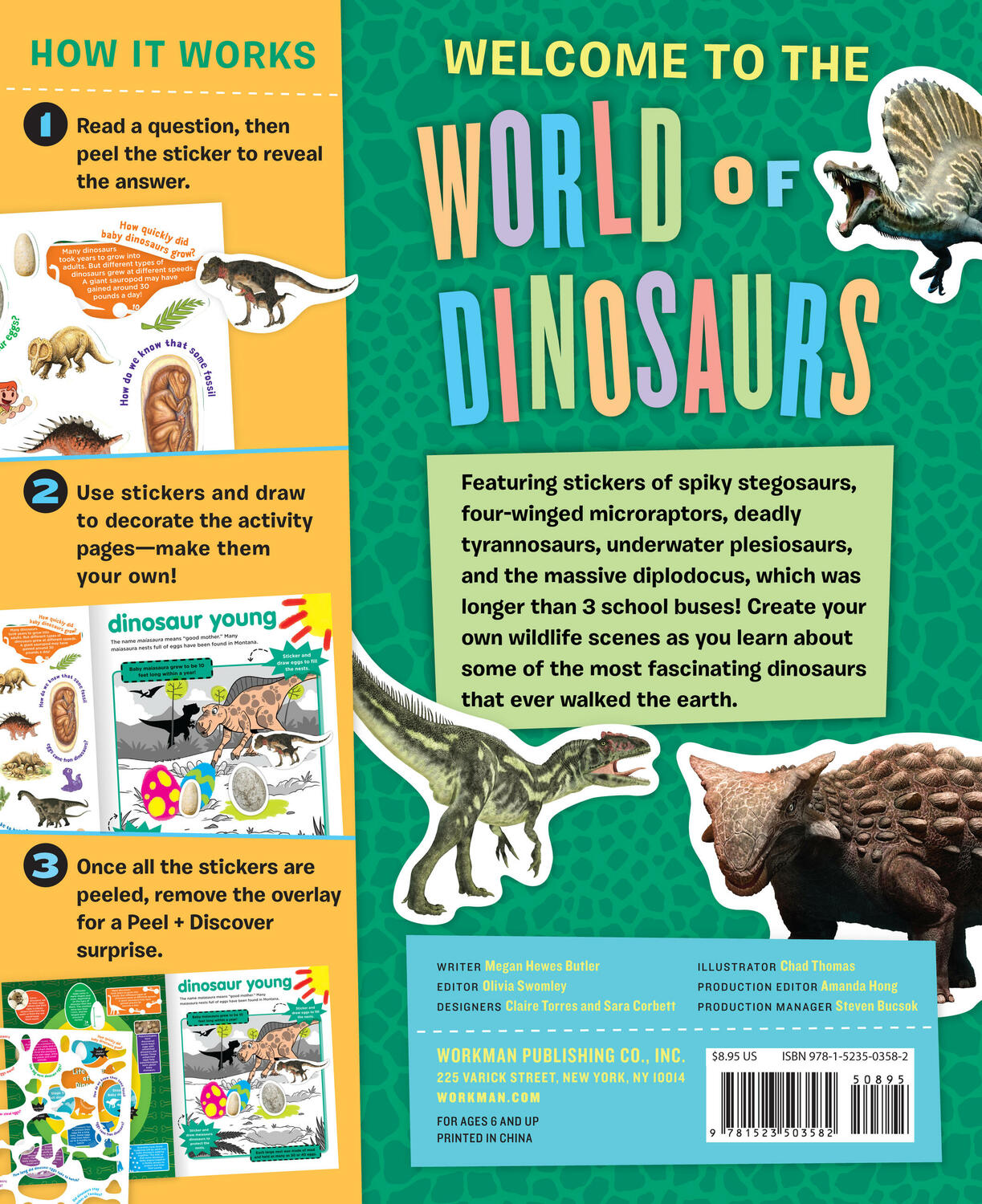 Peel + Discover: Dinosaurs