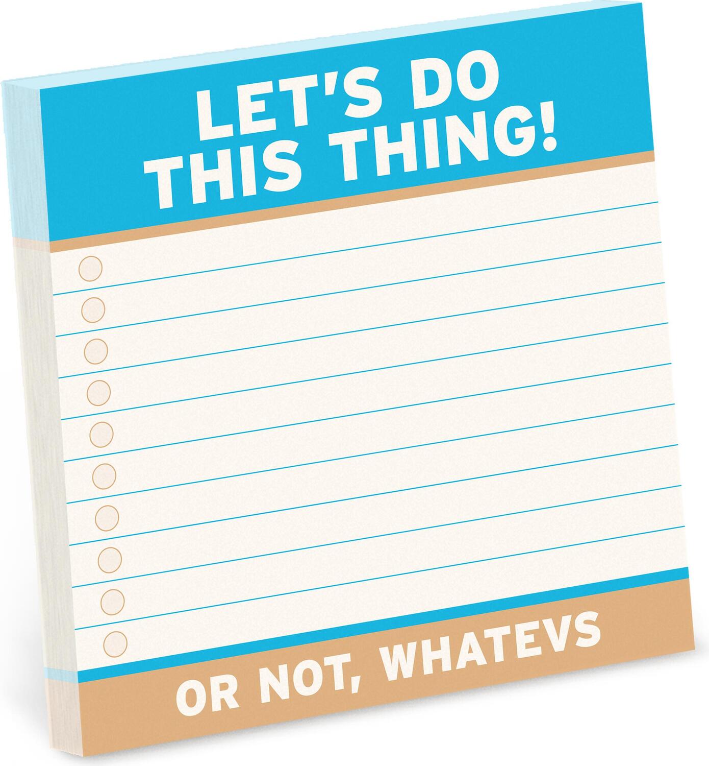 Let’s Do This Thing Real Big Stickies