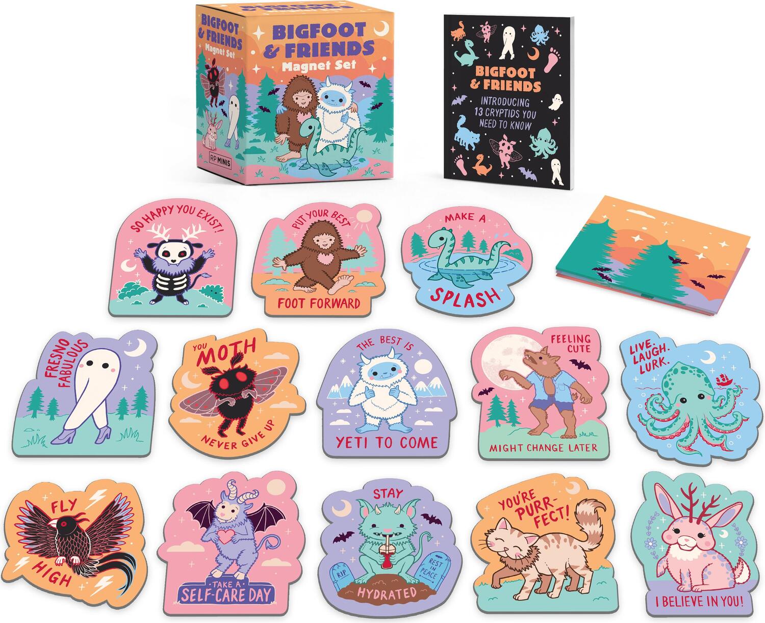 Bigfoot & Friends Magnet Set
