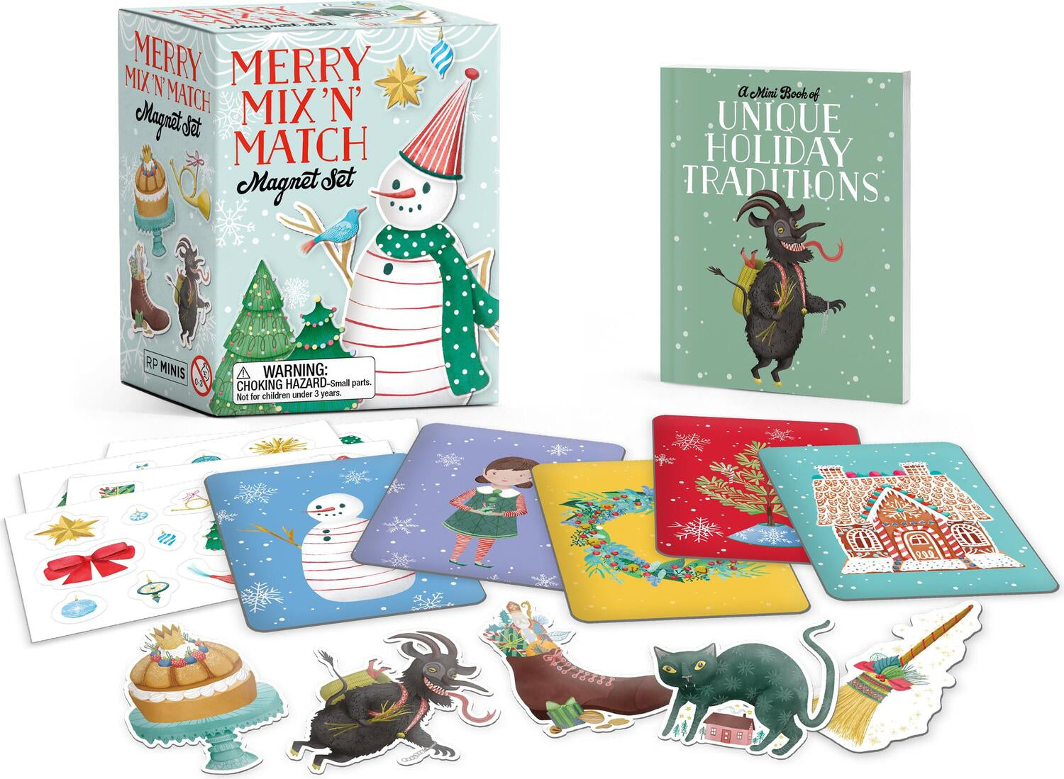 Merry Mix 'n' Match Magnet Set