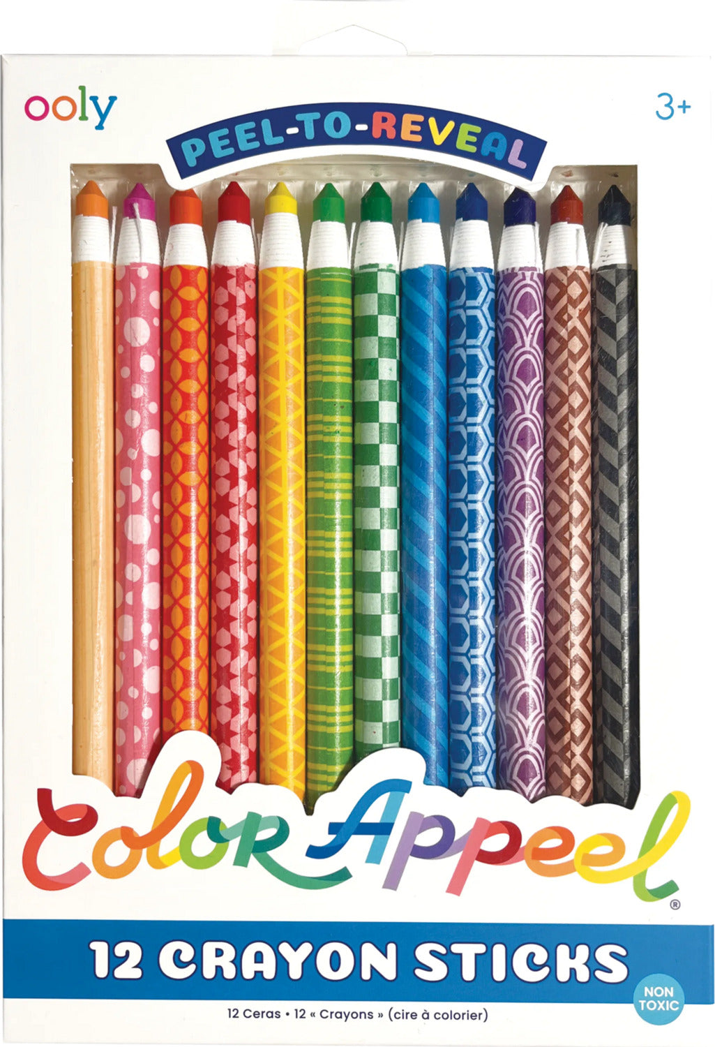 Color Appeel Crayon Sticks - Set of 12