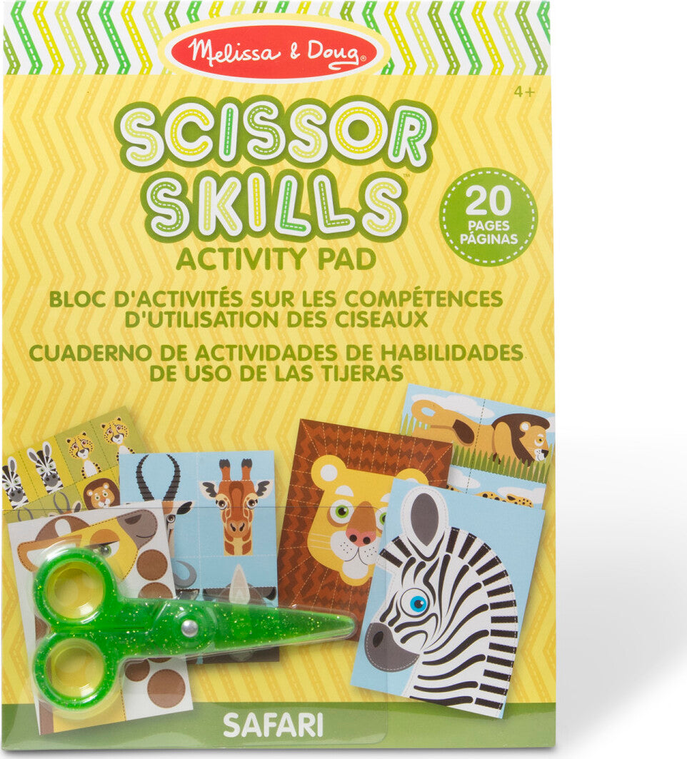 Scissor Skills Safari Activity Pad