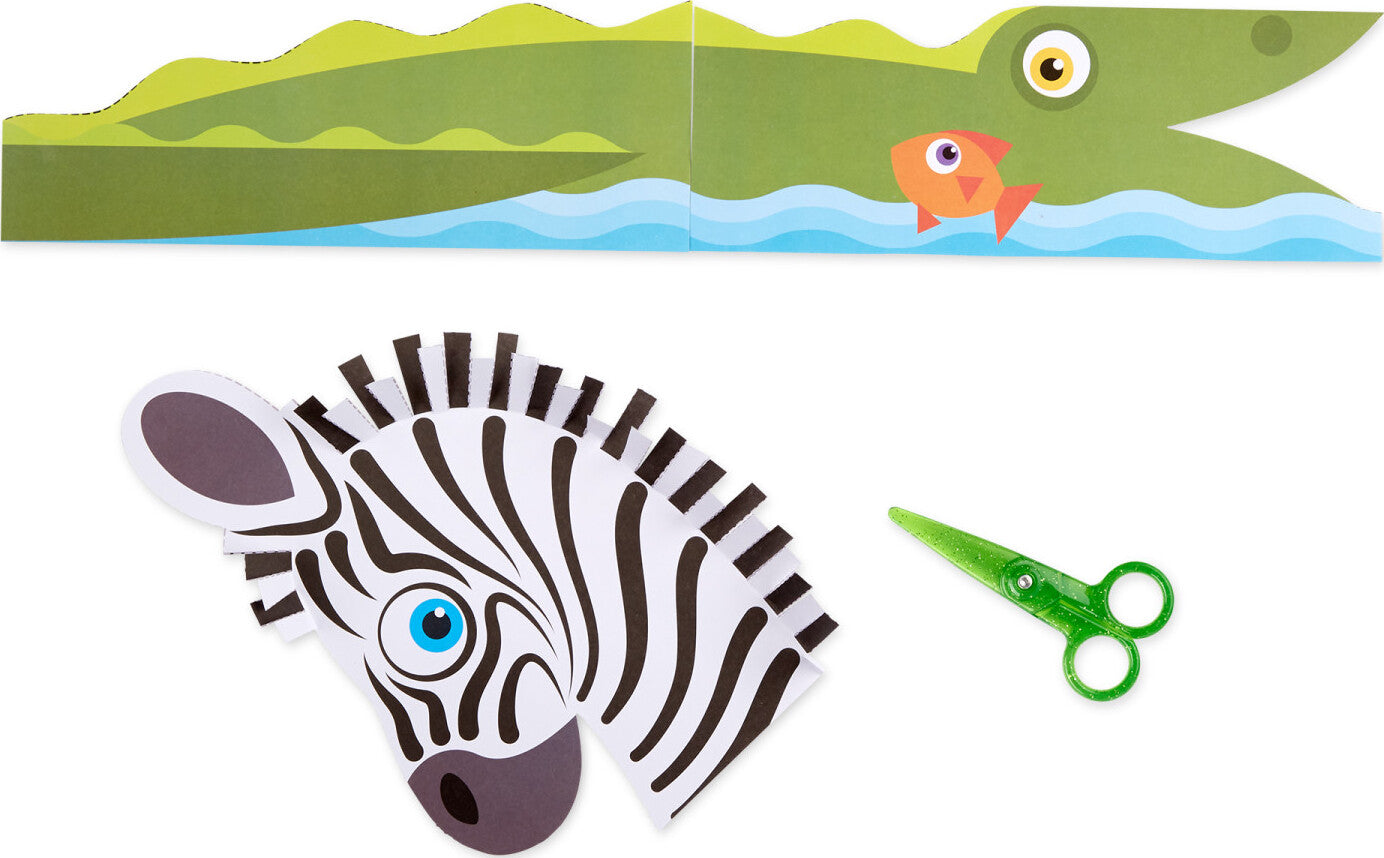 Scissor Skills Safari Activity Pad