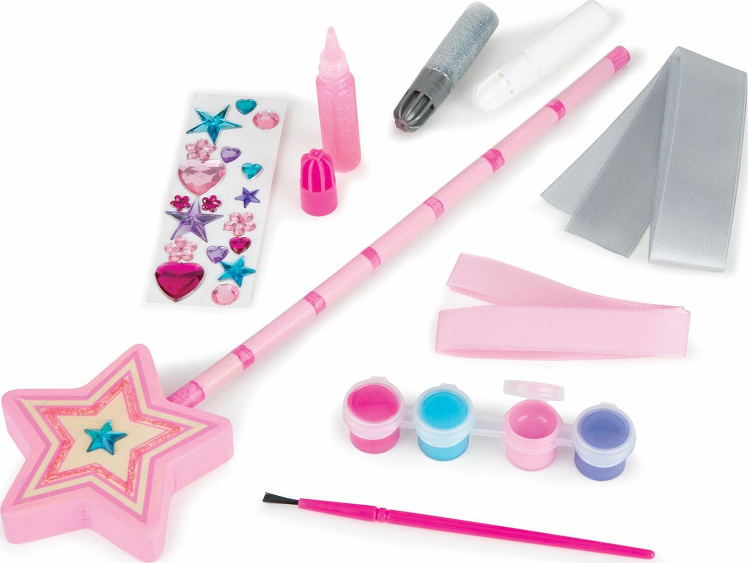 Decorate-Your-Own Wooden Princess Wand