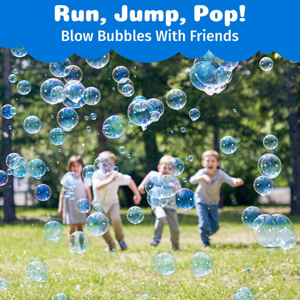 PoppinColorz Color Bubbles Blazin' Blue 14oz Refill Pouch