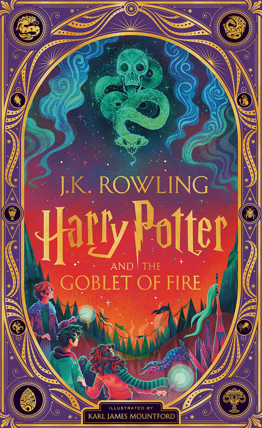 Harry Potter and the Goblet of Fire (Harry Potter, Book 4) (Interactive Illustrated Edition)