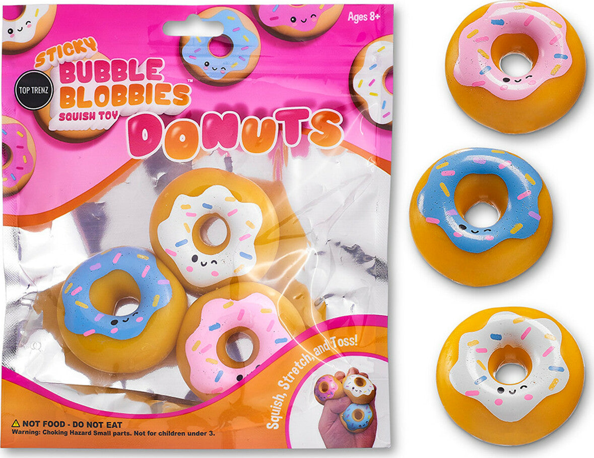 Sticky Bubble Blobbies - Donuts