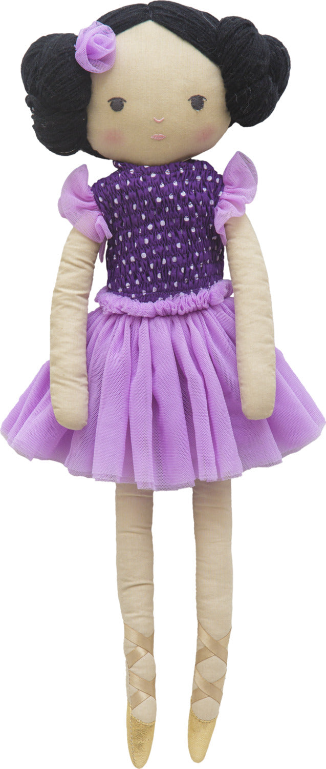 Prima Ballerina Heirloom Rag Doll - 18" Tall - Handmade in India (Marianela)