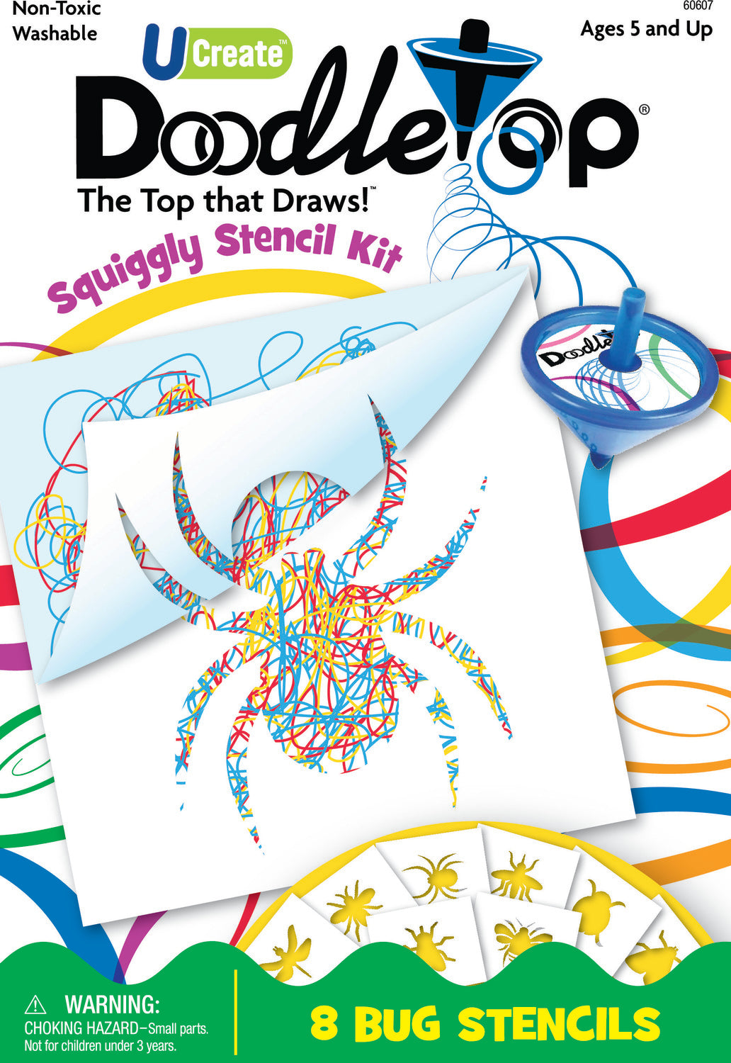 Doodletop Stencil Kit - Bugs