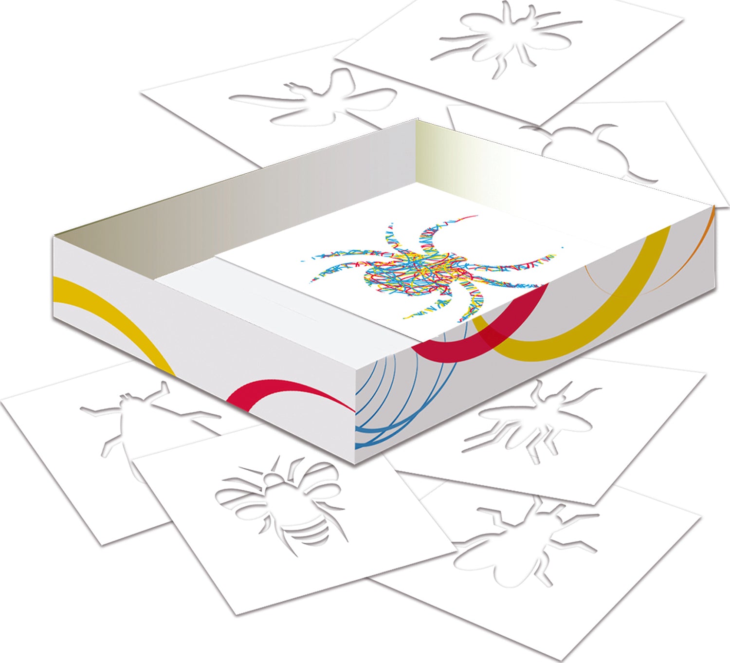 Doodletop Stencil Kit - Bugs