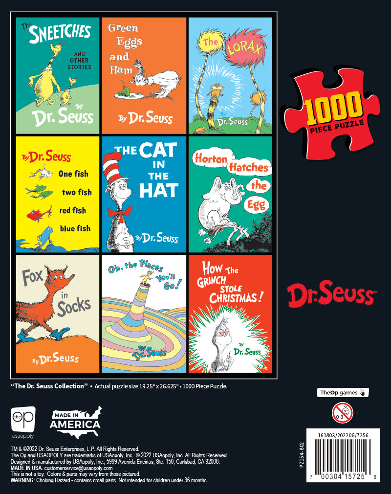 The Dr. Seuss Collection 1000 Piece Puzzle