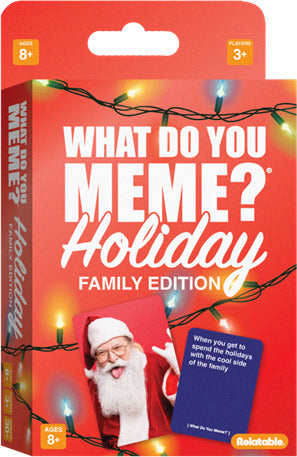 What Do You Meme Family Holiday Travel Pack
