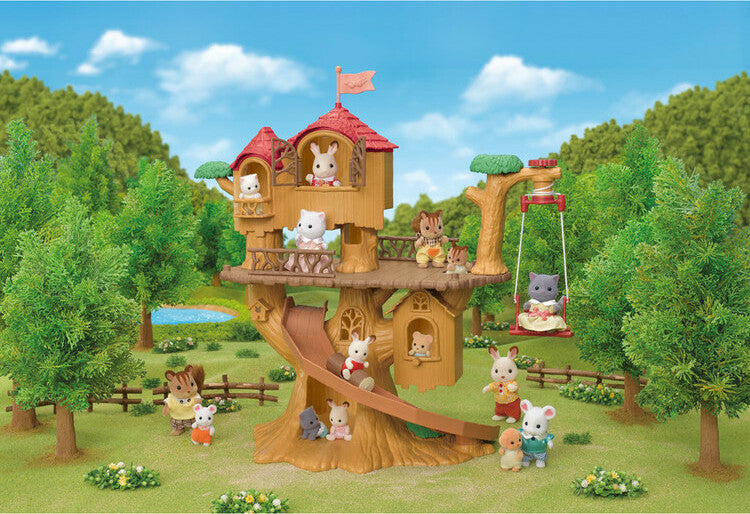 Sylvanian Families Calico Critters Baby Tree-house & Fairy Collection
