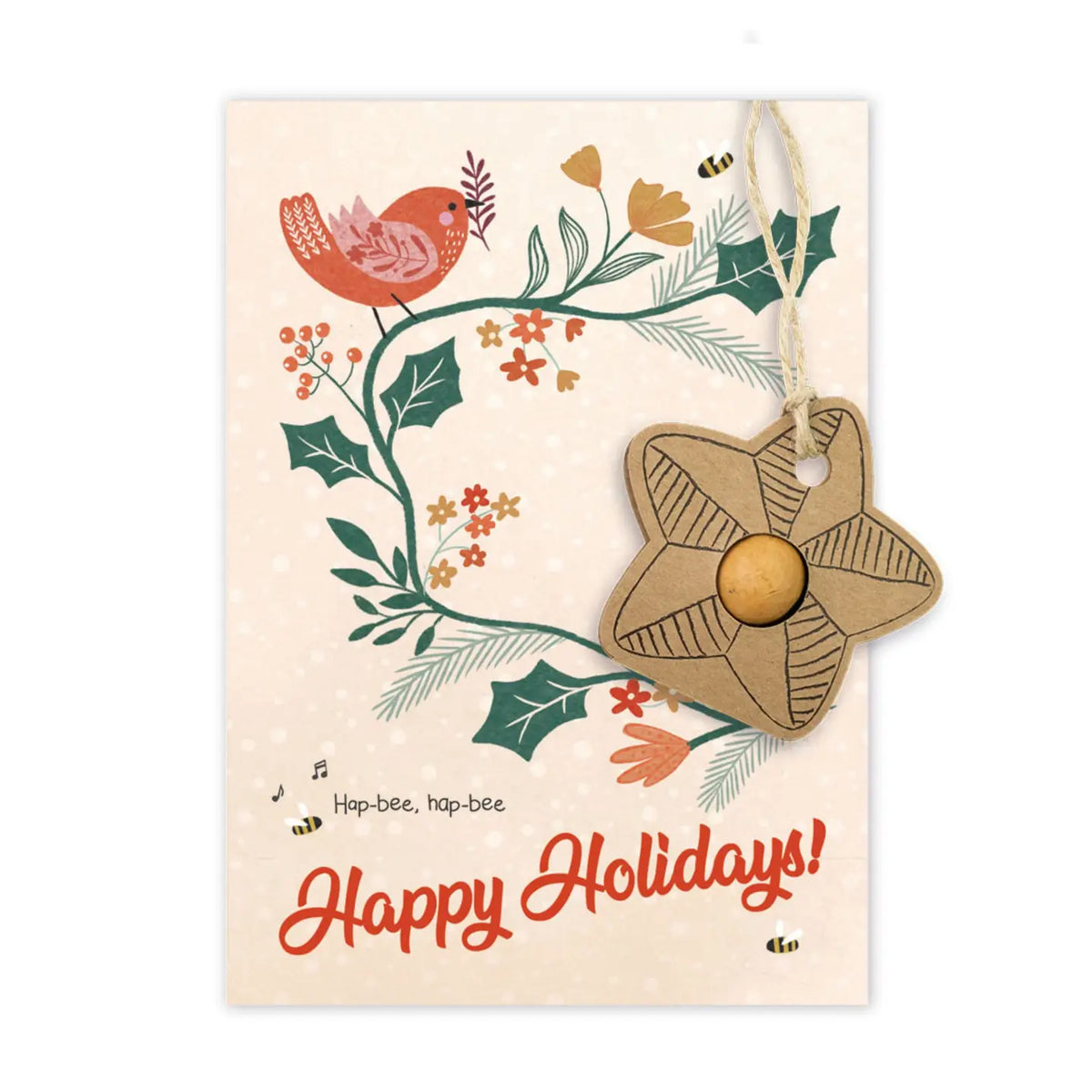 Blossombs Ornament Card - Holiday Star