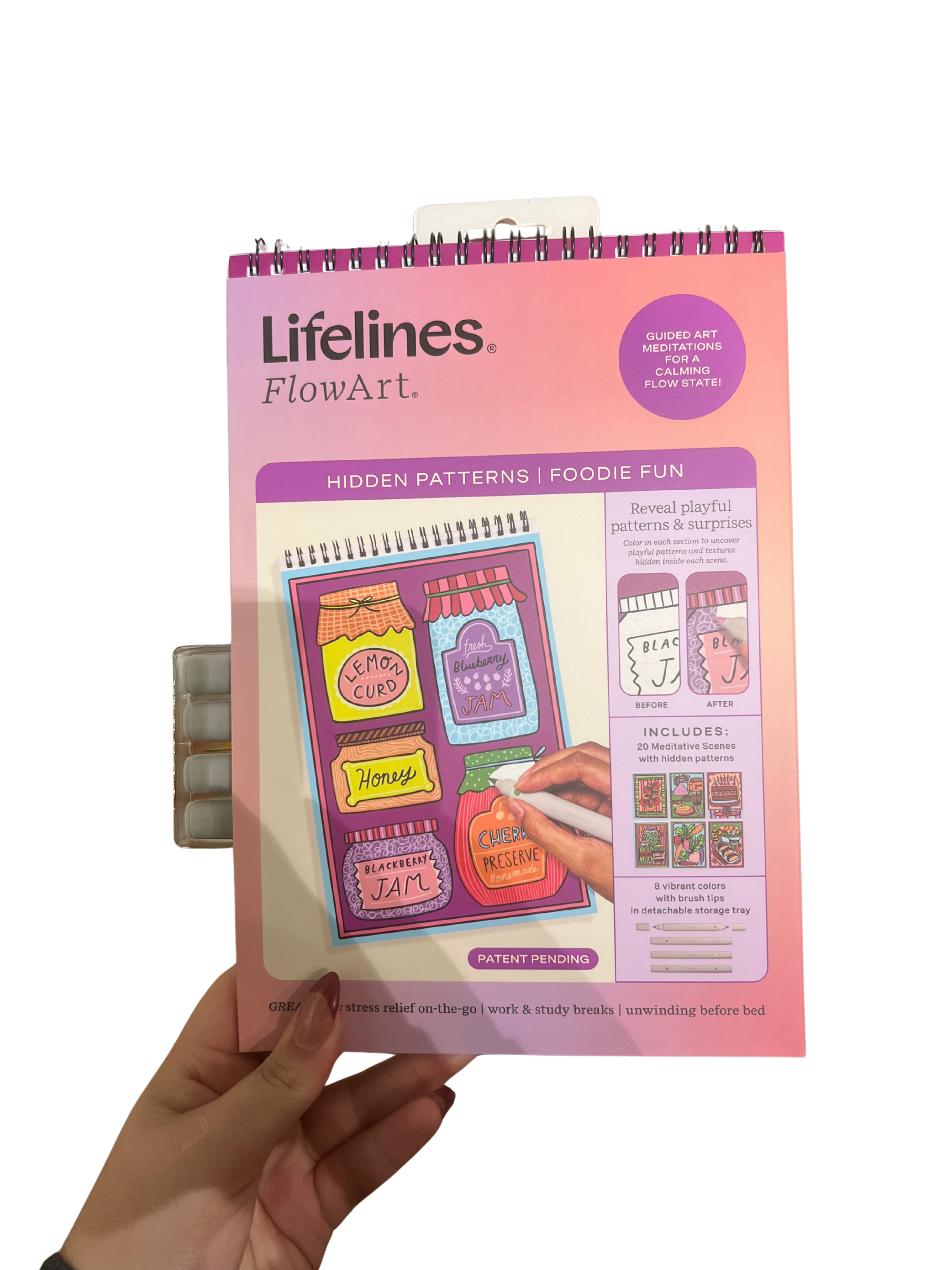 Lifelines FlowArt - Hidden Pattern Foodie Fun