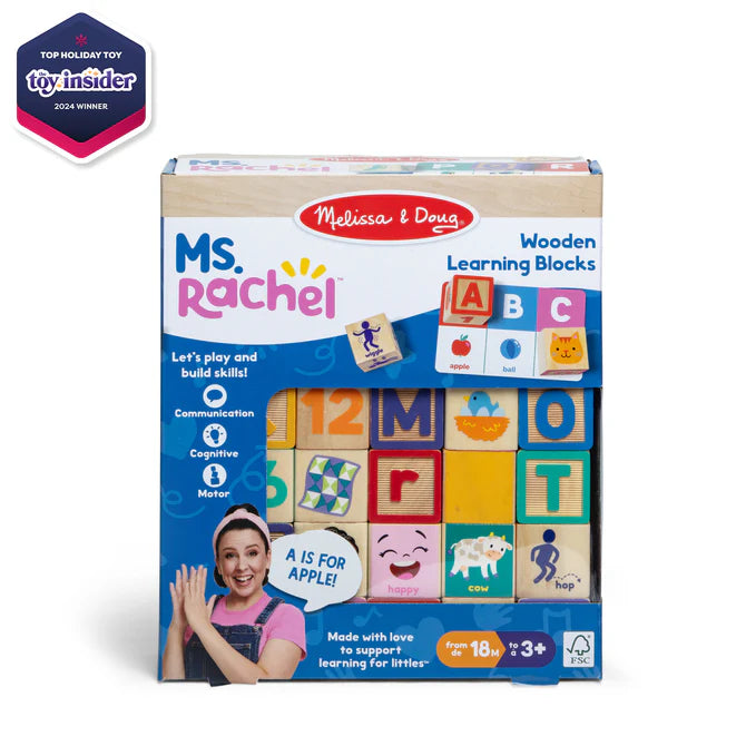 Ms Rachel Blocks And Activity Cards Melissa And Doug