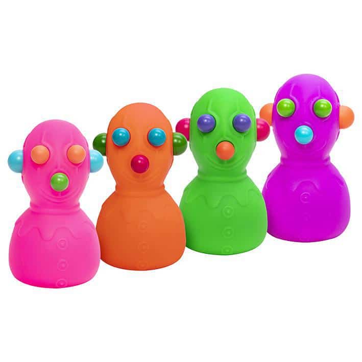 Schylling NeeDoh Gummy Bear - Sensory Fidget Toy - Assorted Colors - Ages 3  to Adult (Pack of 1)