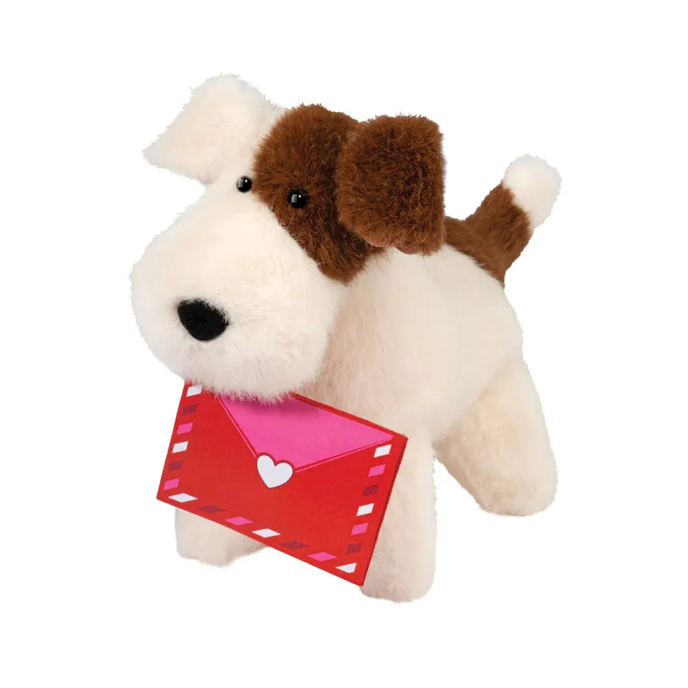 Valentine Muzzle Dog with Card