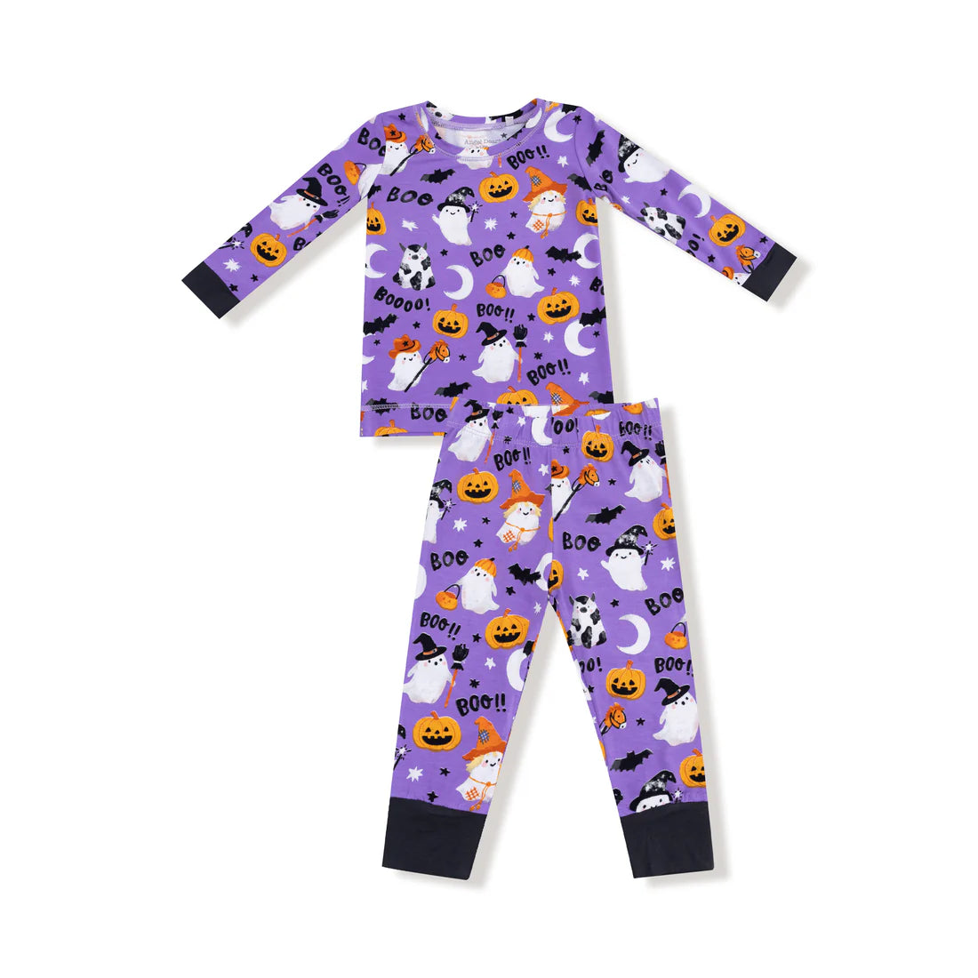 Costumed Ghosts Purple Pajama Set 18-24M