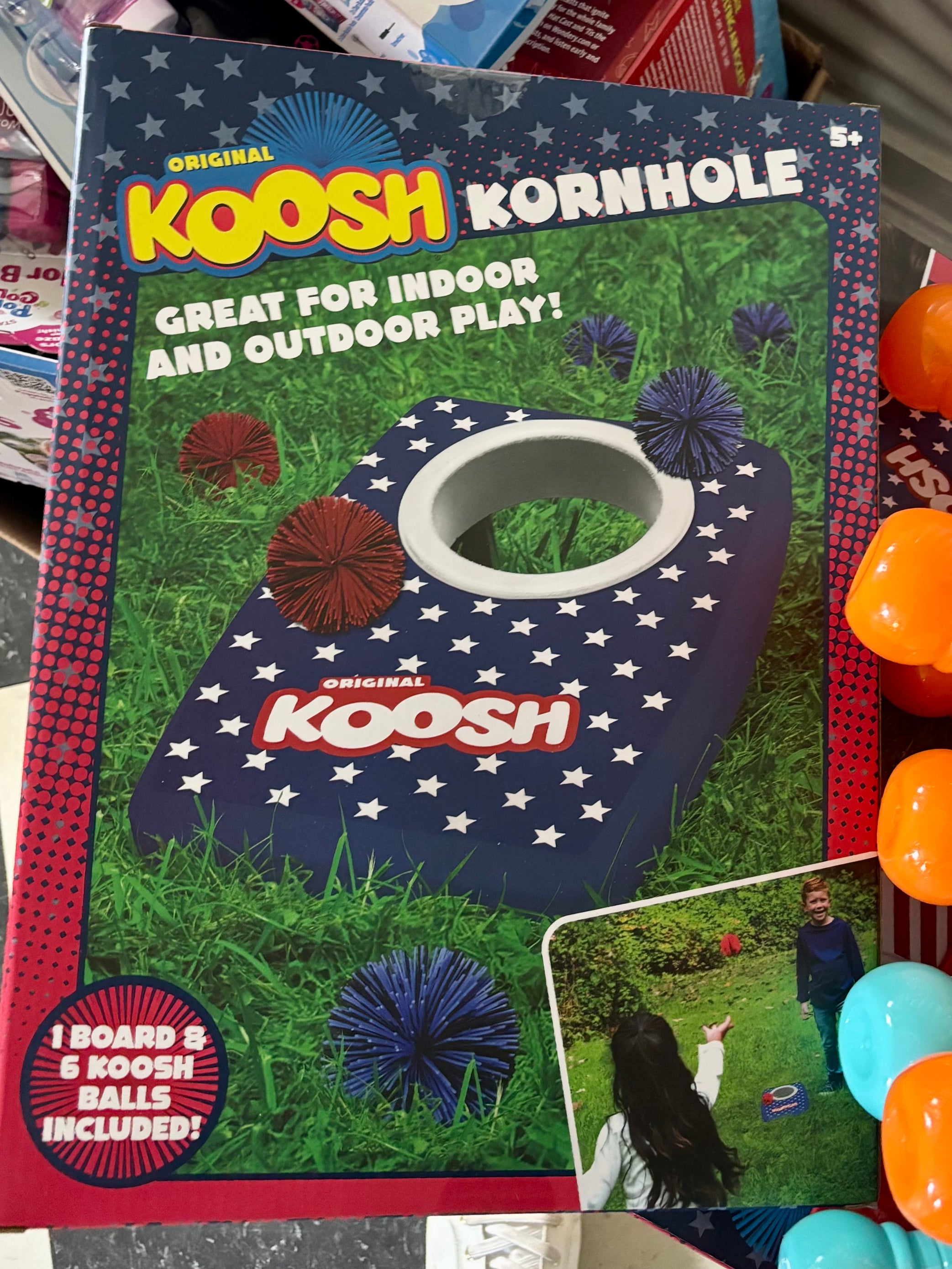Koosh Kornhole Single Board - 4th of July