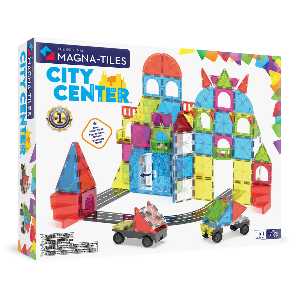 Magna Tiles City Center 110 piece set