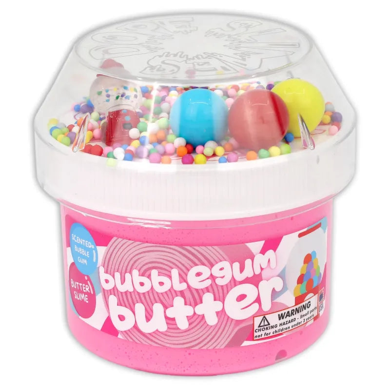 Bubble Gum Butter Slime