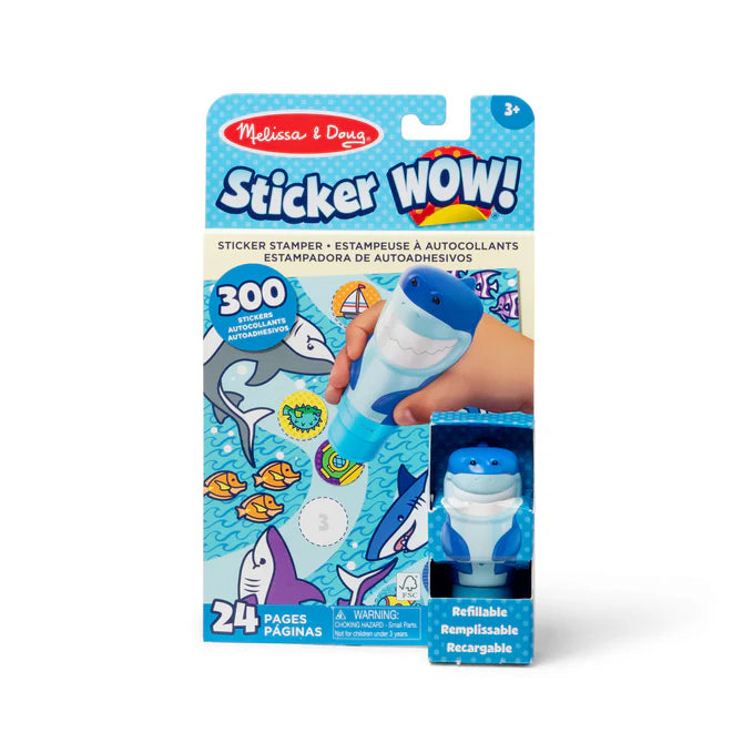 Shark Sticker Wow