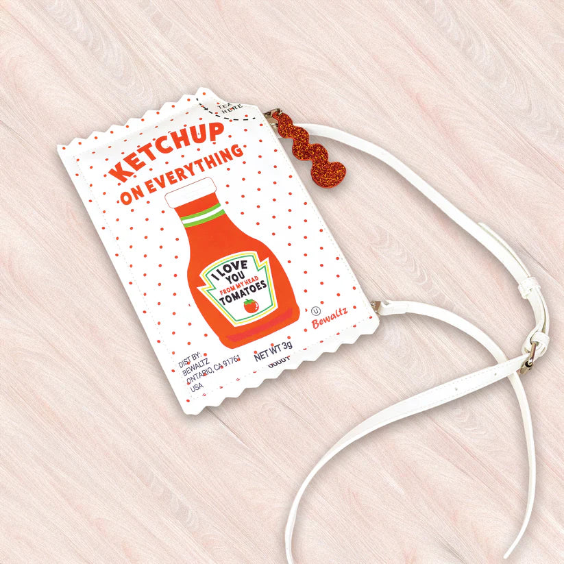 Sauce Packet Crossbody - Ketchup