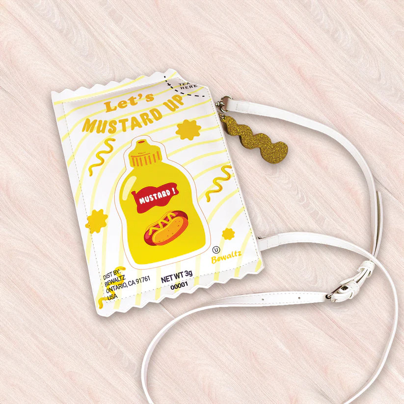 Sauce Packet Crossbody - Mustard