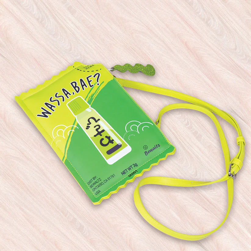 Sauce Packet Crossbody - Wasabi