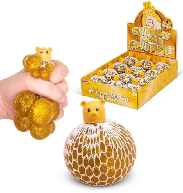 Mesh Pet Gold Bear