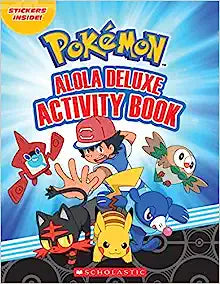 Pokemon Alola Deluxe Activity Book