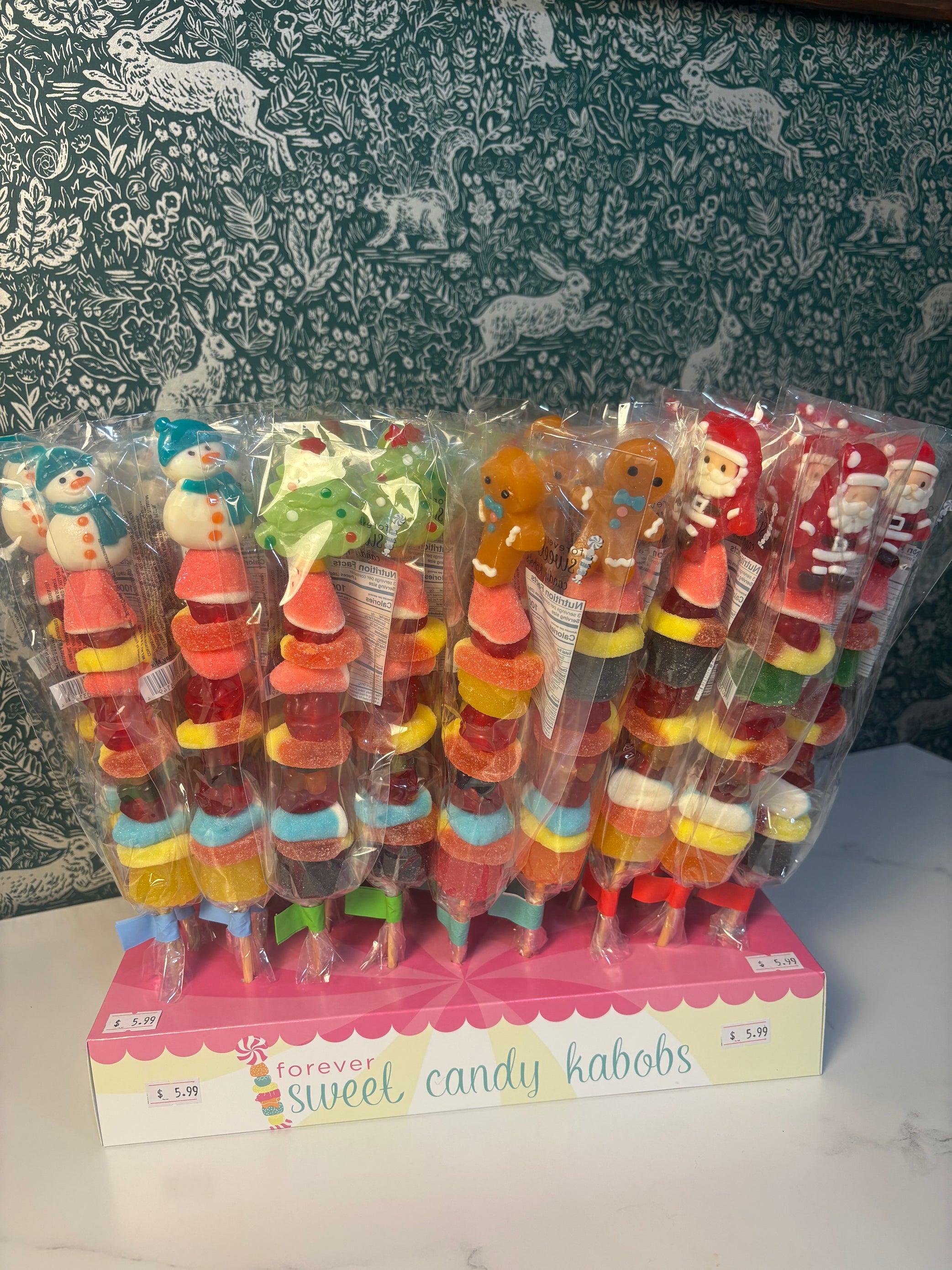 Holiday Gummy Kabob - Christmas