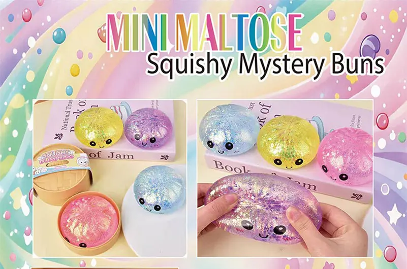 Mini Maltose Squishy Mystery Buns