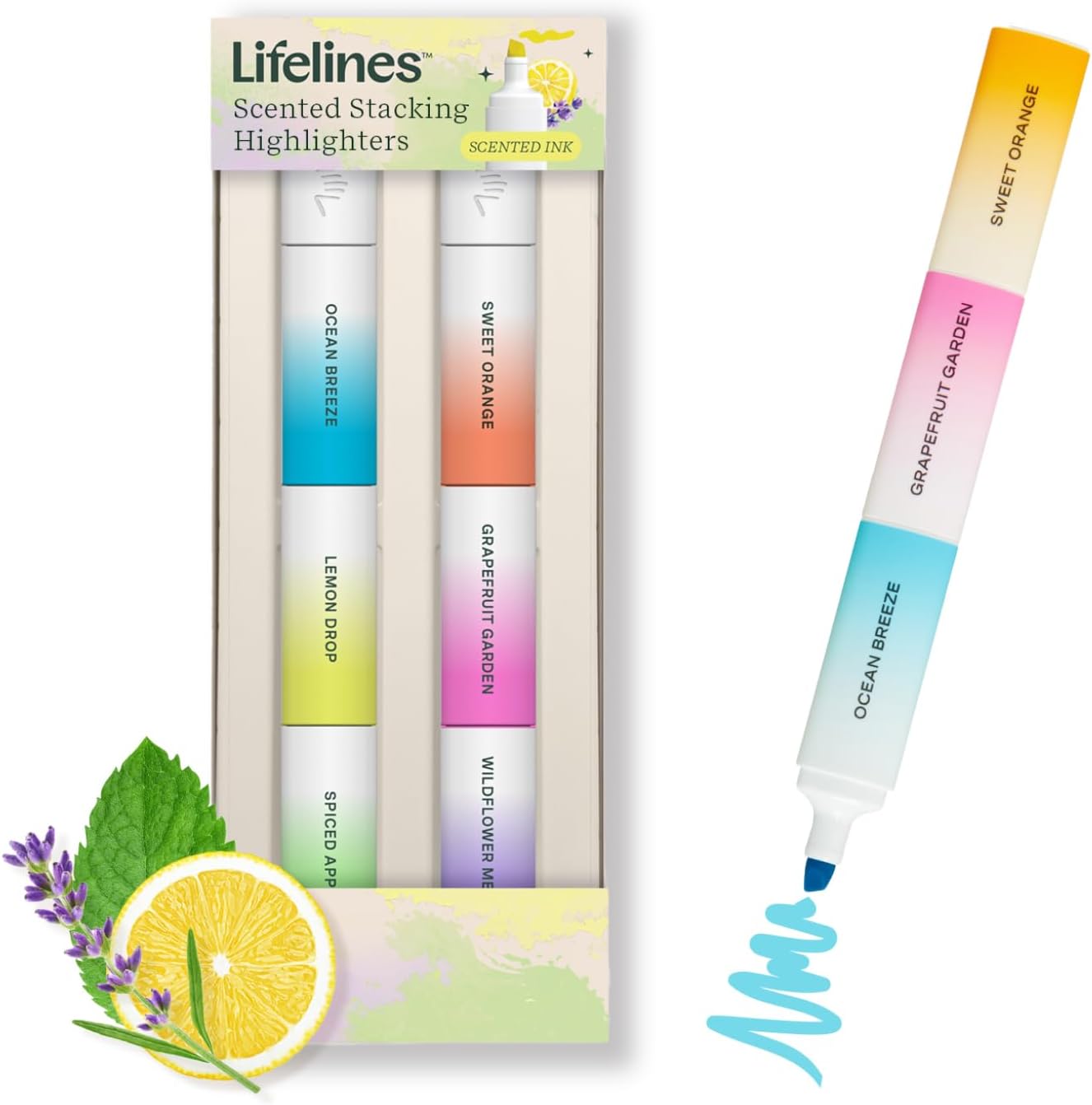 Lifelines Scented Stacking Highlighters
