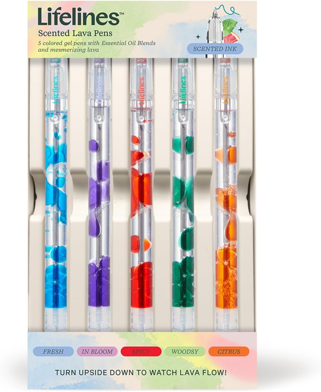 Lifeline Lava Scented Gel Pens